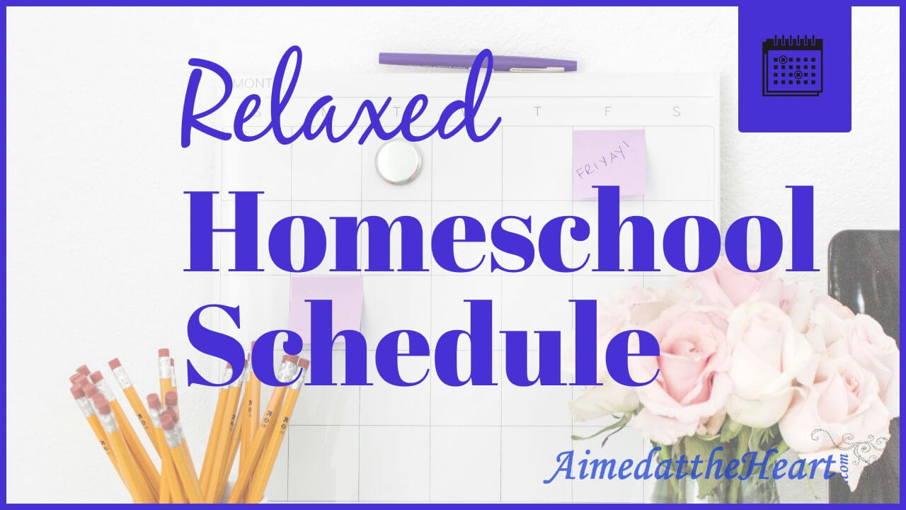 Relaxed Homeschool Schedule: A Day in the Life With a Newborn, 2yo, 5yo ...